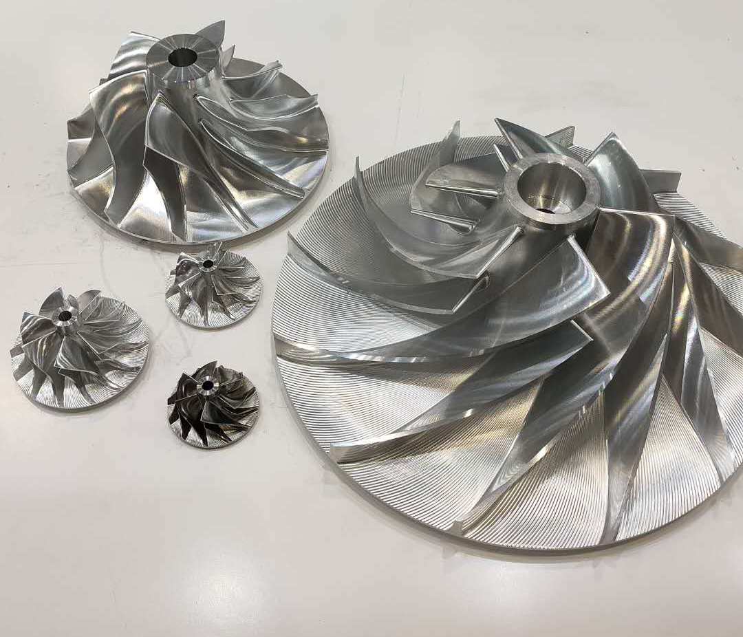 精密五轴联动加工汽车涡轮配件