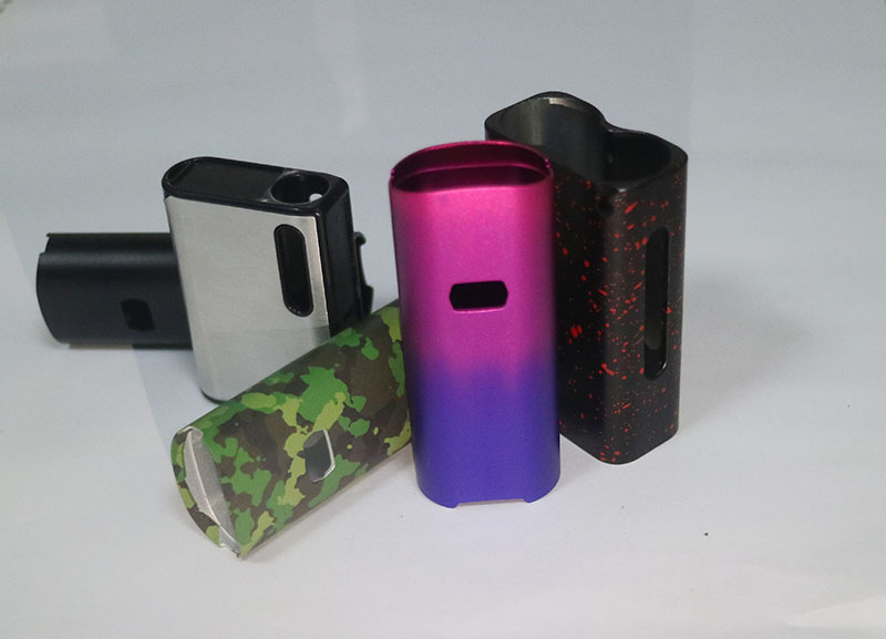 精密五金机加工件摄像头外壳氧化黑色红色