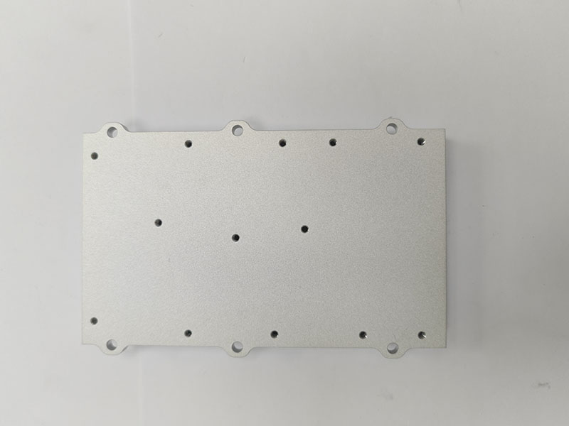 硬质氧化银色铝合金CNC 车铣件电箱外壳